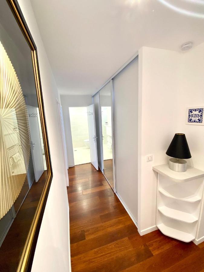 Appartement Luxe - 3 Pieces Avec Vue Mer, Piscine Et Tennis Νίκαια Εξωτερικό φωτογραφία