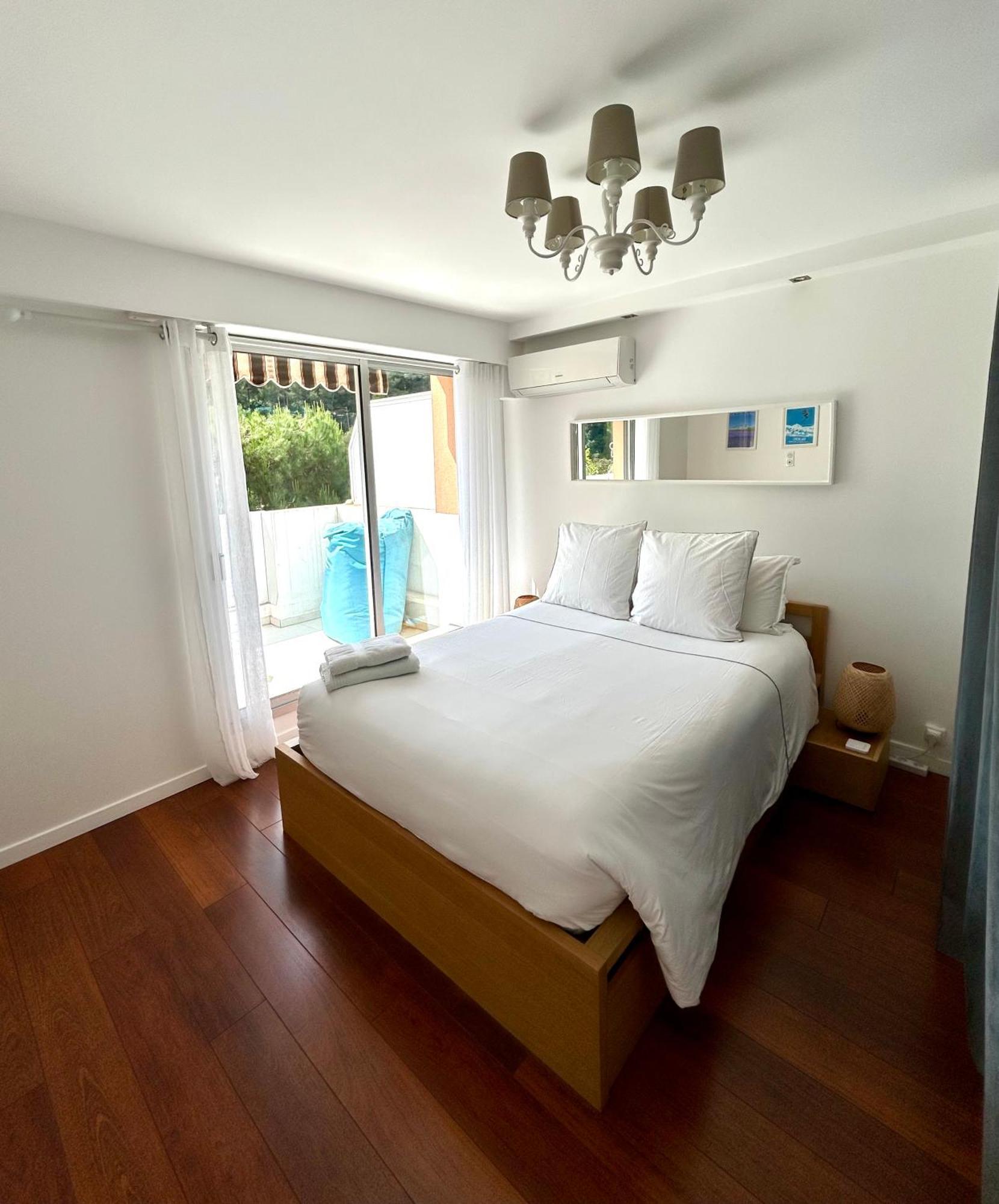 Appartement Luxe - 3 Pieces Avec Vue Mer, Piscine Et Tennis Νίκαια Εξωτερικό φωτογραφία